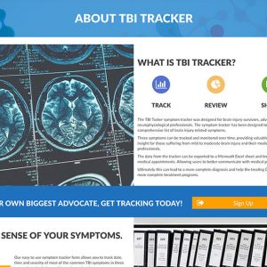 about traumatic brain injury tracker